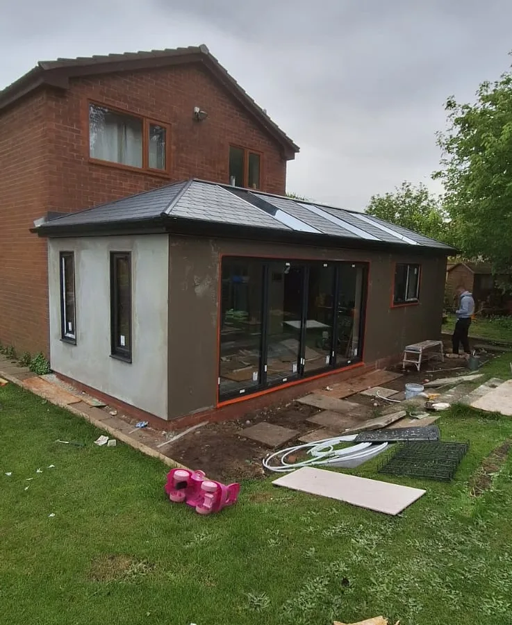 Using the hup! system to build your extension or remodel your old conservatory.