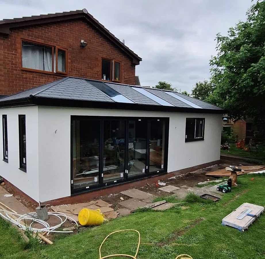 Using the hup! system to build your extension or remodel your old conservatory.
