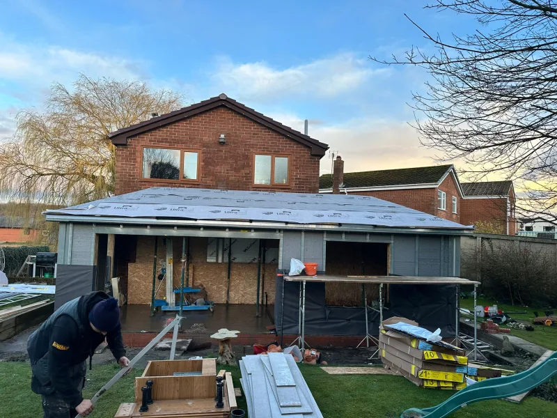 Using the hup! system to build your extension or remodel your old conservatory.