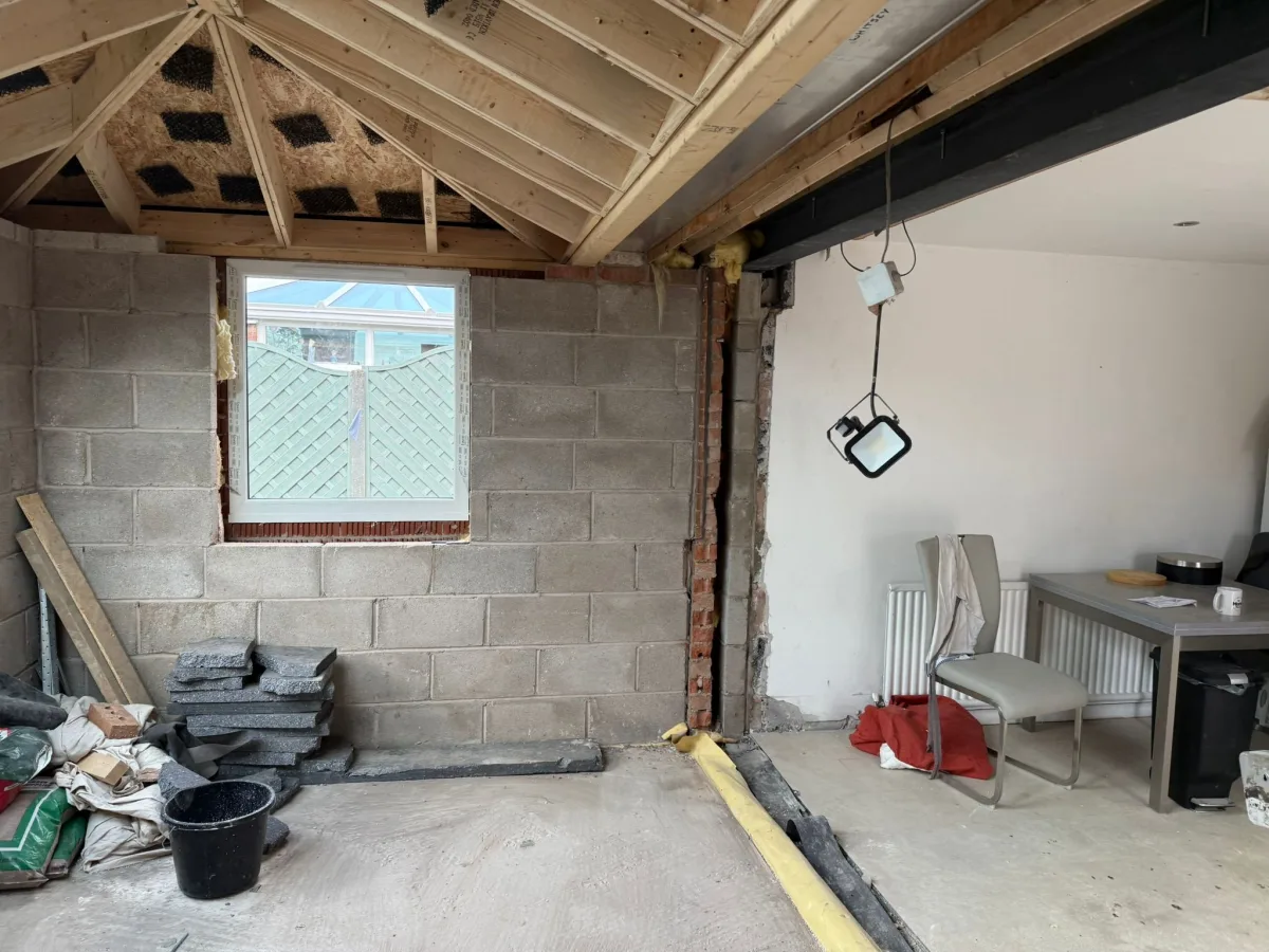Extension Build Hoddlesden